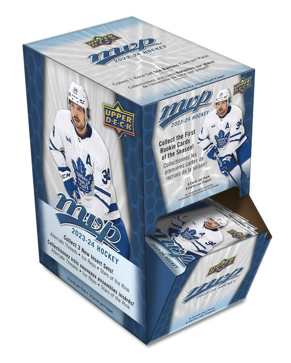 Upper Deck NHL MVP 2023-24 Hockey Gravity Feed Box