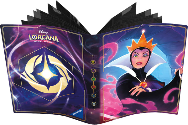 Disney Lorcana TCG: 10 Page Portfolio Samlarpärm (Evil Queen)