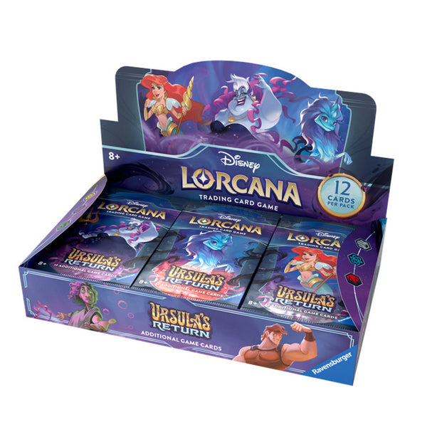 Disney Lorcana TCG: Ursula's Return Booster Box (24 packs)