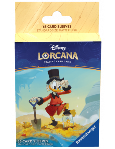 Disney Lorcana TCG: Card Sleeve Pack (65-pack) - Scrooge McDuck