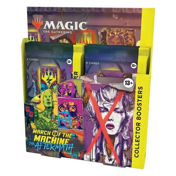 Magic The Gathering March of the Machine: The Aftermath: Collector Booster Display (12 boosters)