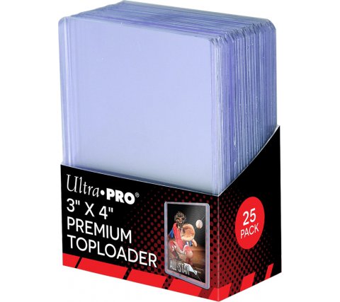 Ultra Pro Super Clear Premium Toploader (25-pack)