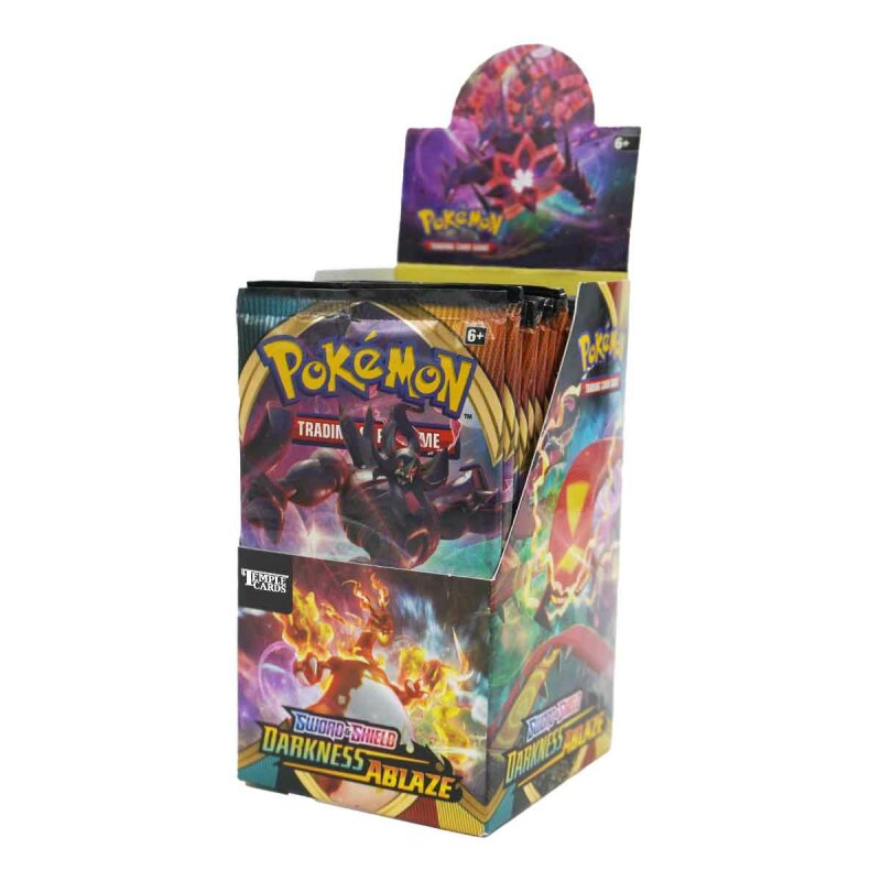 Pokemon Sword & Shield 3 Darkness Ablaze Booster Box (18 boosters) Speltrollet Pokemon Sword & Shield 3 Darkness Ablaze Booster Box (18 boosters) Speltrollet
