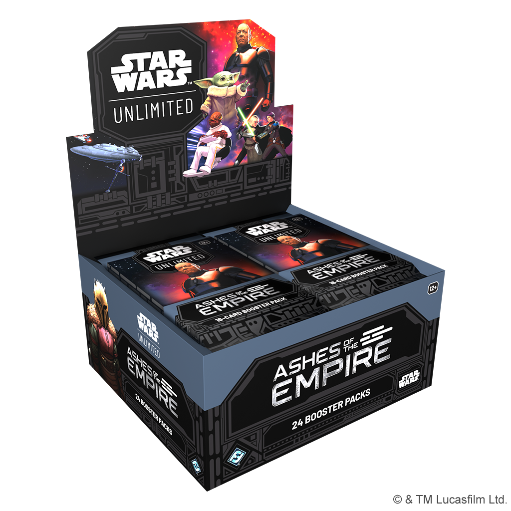 Star Wars: Unlimited - Ashes of the Empire Booster Display (24 boosters)