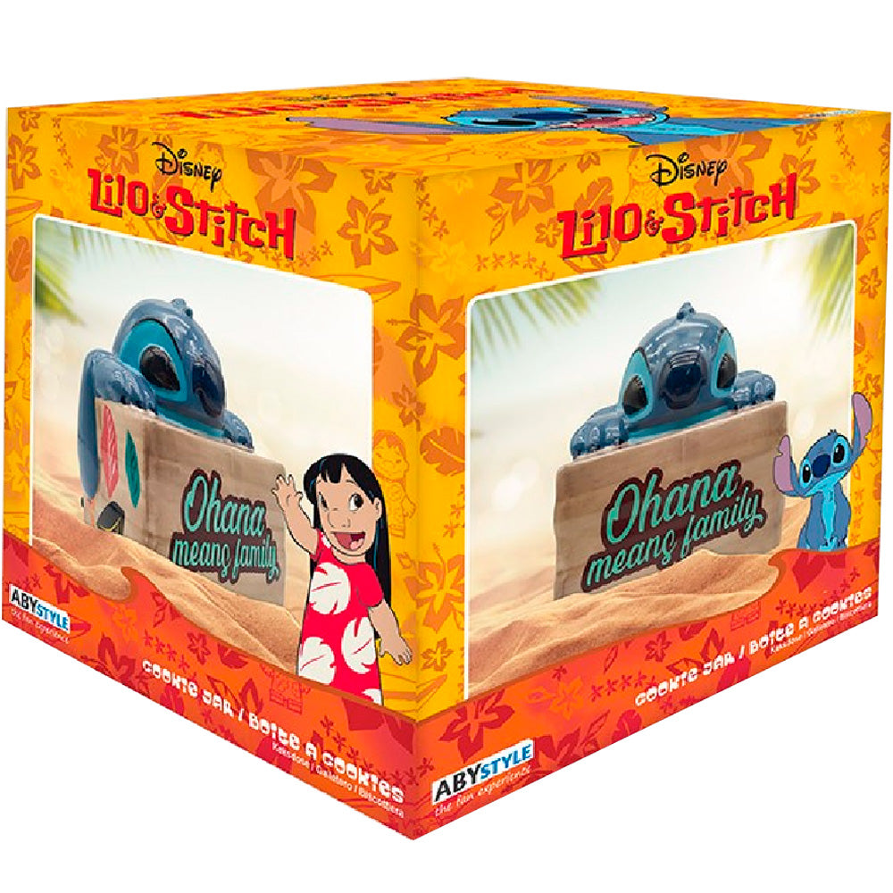 Disney Kakburk Cookie Jar - Lilo & Stitch - Ohana