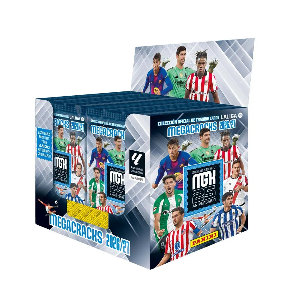 Panini MegaCracks La Liga 2026-27 Booster Box (50st)