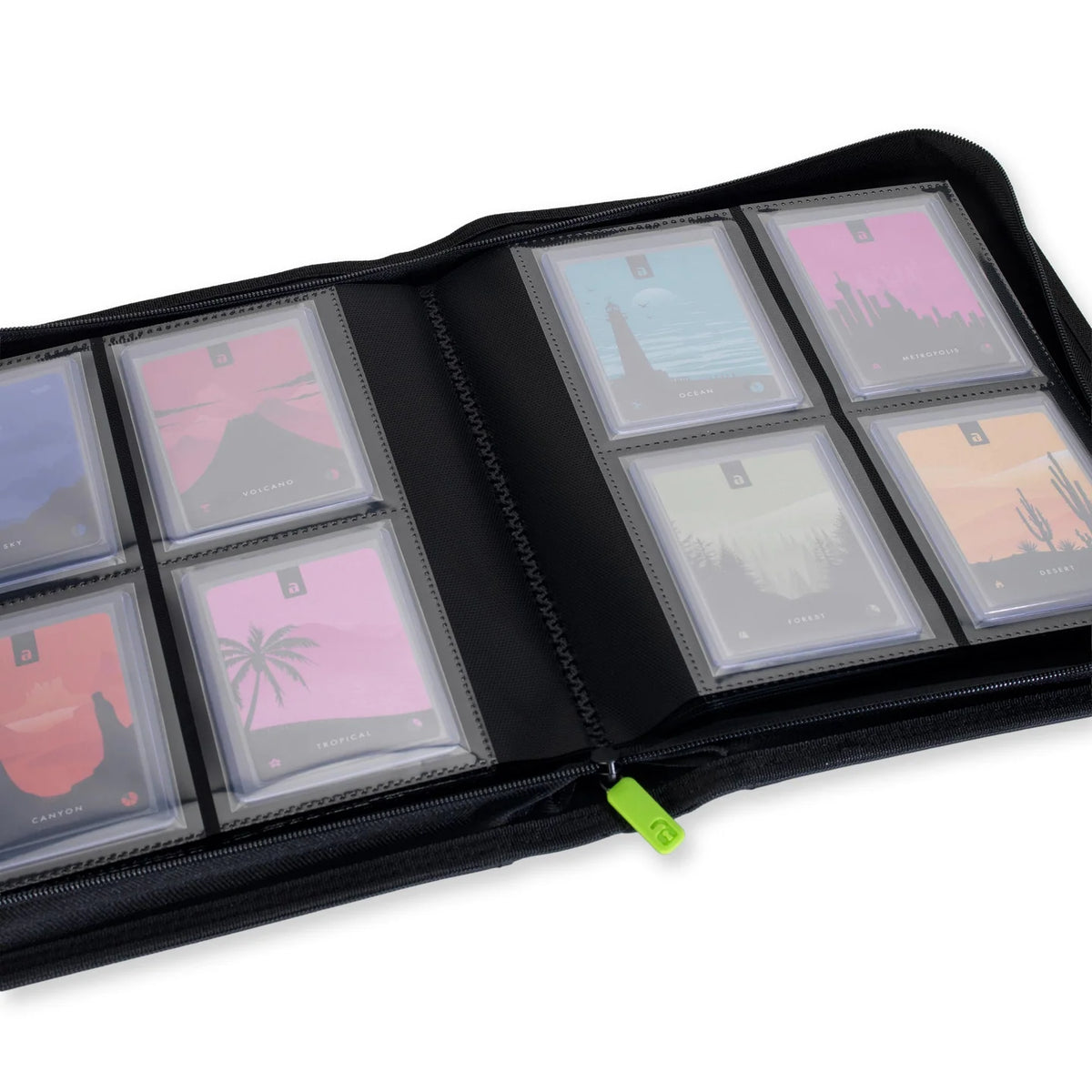 Vault X 4-Pocket Exo-Tec Toploader Zip Binder (96 kort)