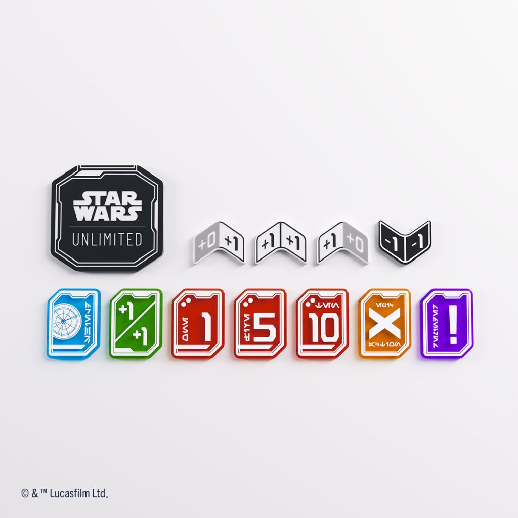 Gamegenic Star Wars Unlimited Acrylic tokens