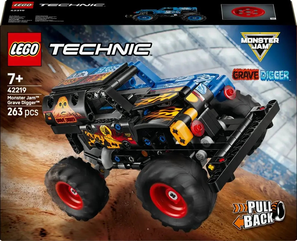 LEGO Technic Monster Jam Grave Digger eld och is 42219
