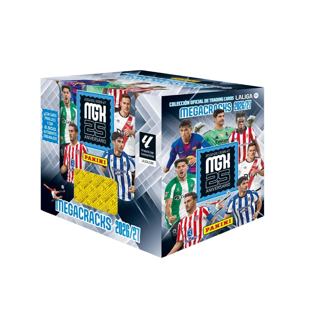 Panini MegaCracks La Liga 2026-27 Booster Box (50st)