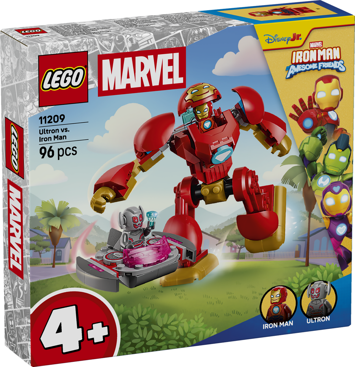 LEGO Disney Junior Marvel Ultron mot Iron Man 11209