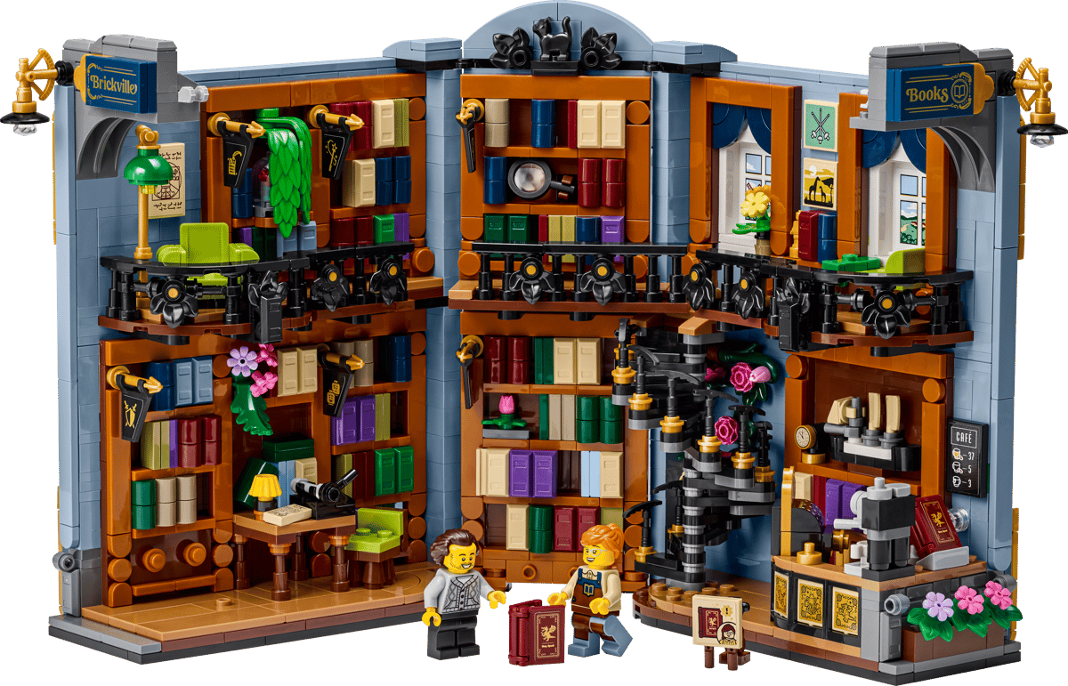 LEGO Icons Bokhandel: bokvrå 11379