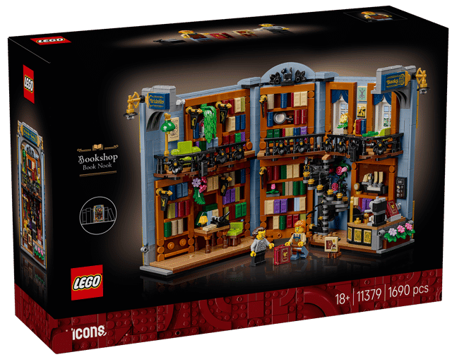 LEGO Icons Bokhandel: bokvrå 11379