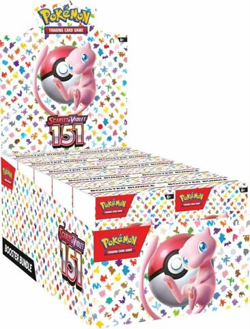 Pokemon Scarlet & Violet 3.5: 151 Booster Bundle Case (10 x 6 boosters)(Max 1 per kund)