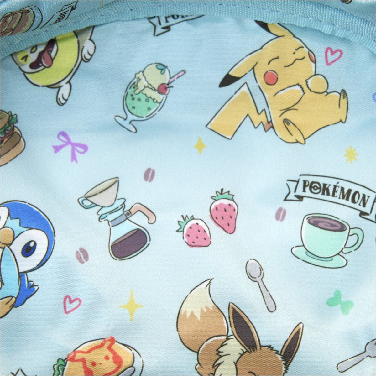 Loungefly Pokemon Cafe Triple Pocket Ryggsäck