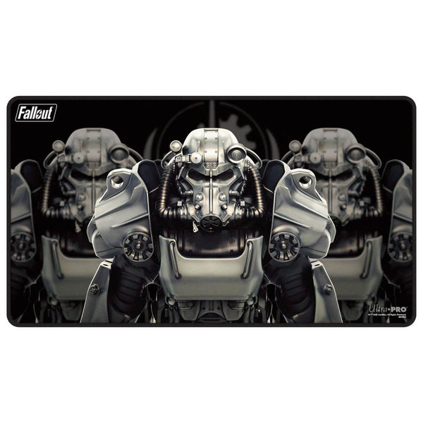 Ultra Pro Brotherhood of Steel Black-Stitched Playmat for - Fallout