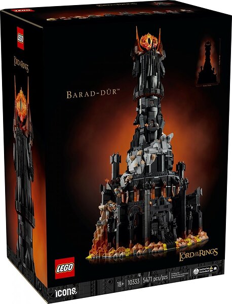 LEGO Icons The Lord of the Rings: Barad-dur 10333