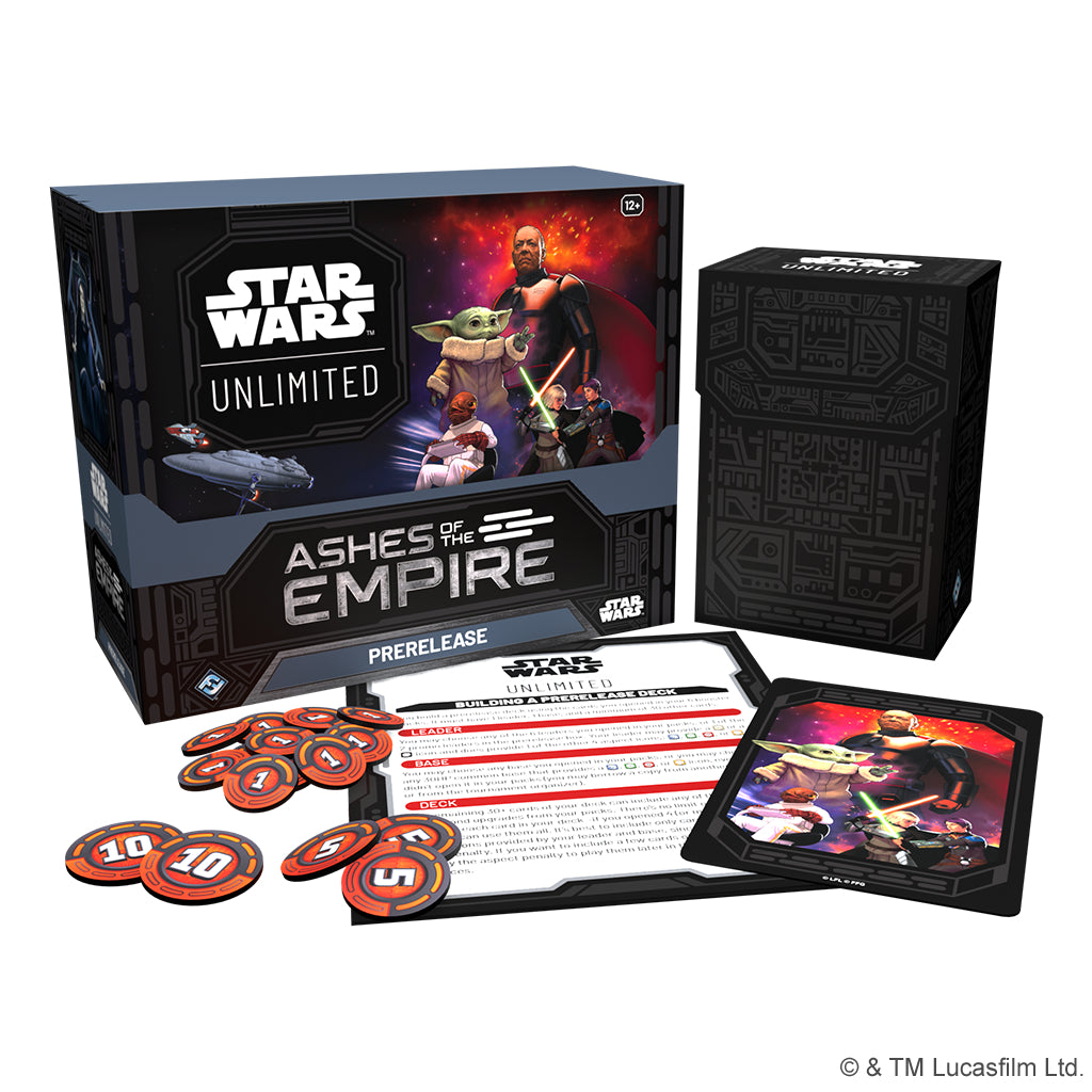Star Wars: Unlimited - Ashes of the Empiref Prelease Kit