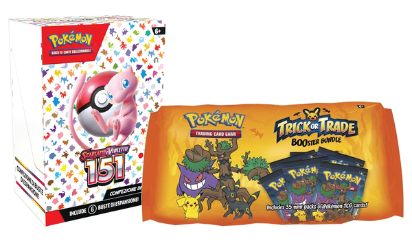 Pokemon 151 Booster Bundle & Trick or Trade BOOster Bundle