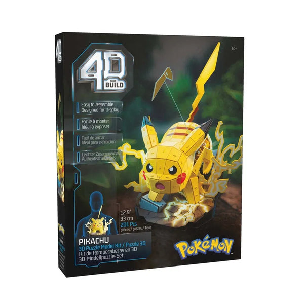 4D Puzzles Pokemon 30 cm - Pikachu pussel