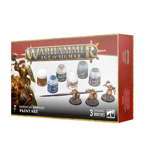 Warhammer Age of Sigmar - Storm Cast Eternals + Paint Set