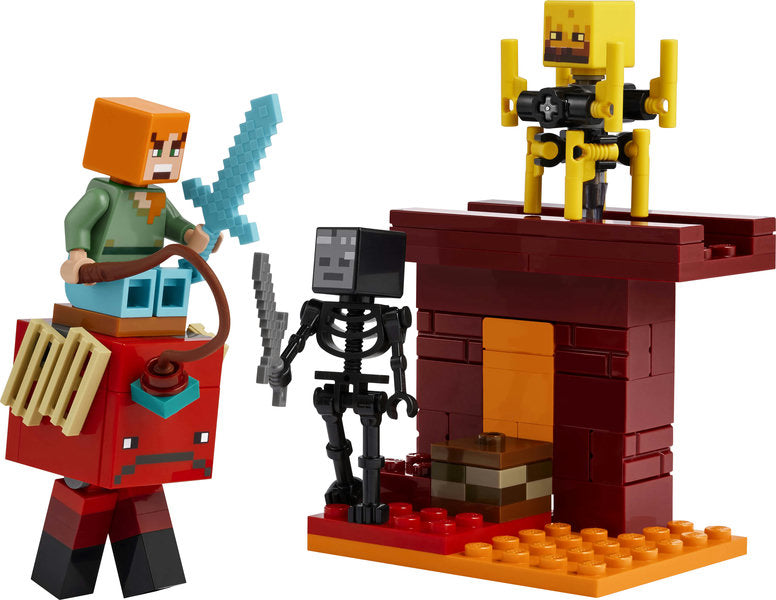 LEGO Minecraft Lavastriden i Nether 21266