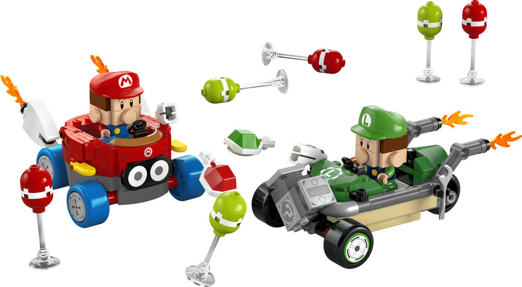 LEGO Super Mario Mario Kart – Baby Mario mot Baby Luigi 72034