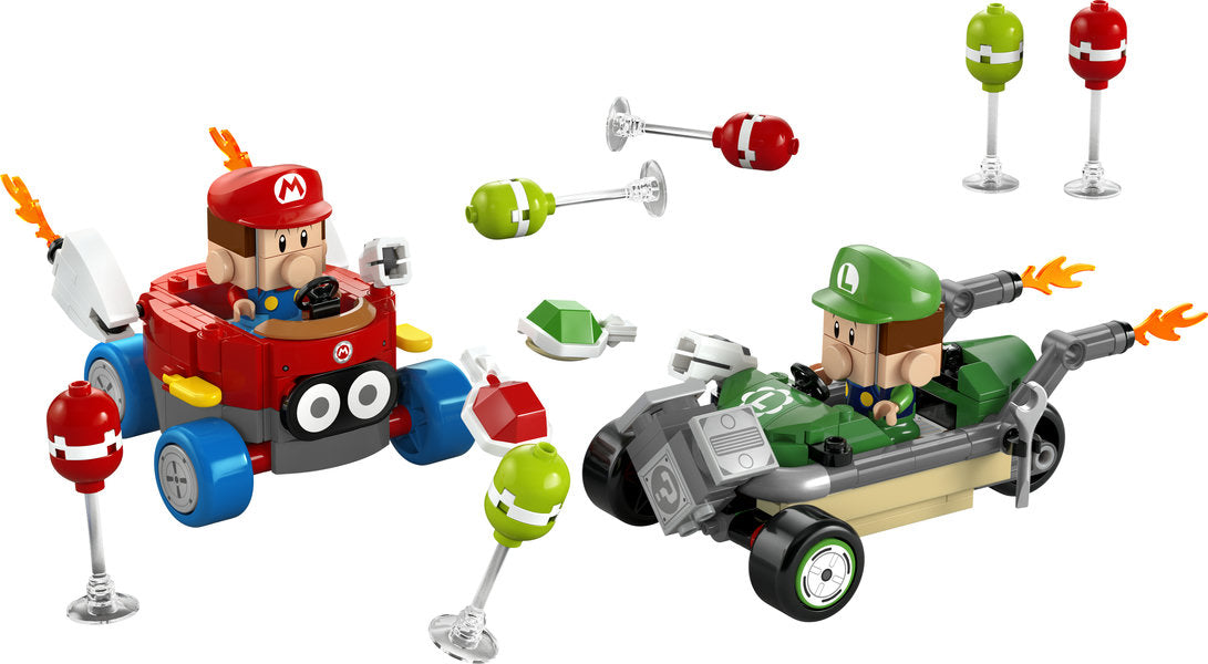 LEGO Super Mario Mario Kart – Baby Mario mot Baby Luigi 72034