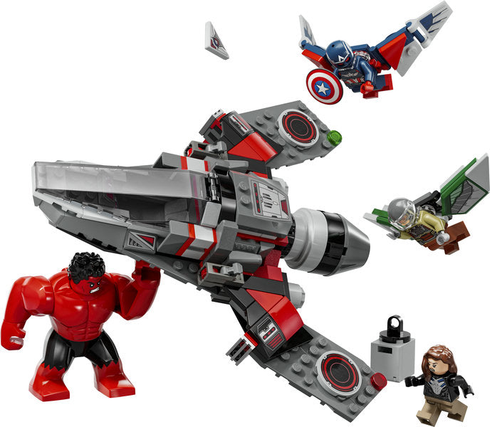 LEGO Super Heroes Captain America mot Red Hulk 76292