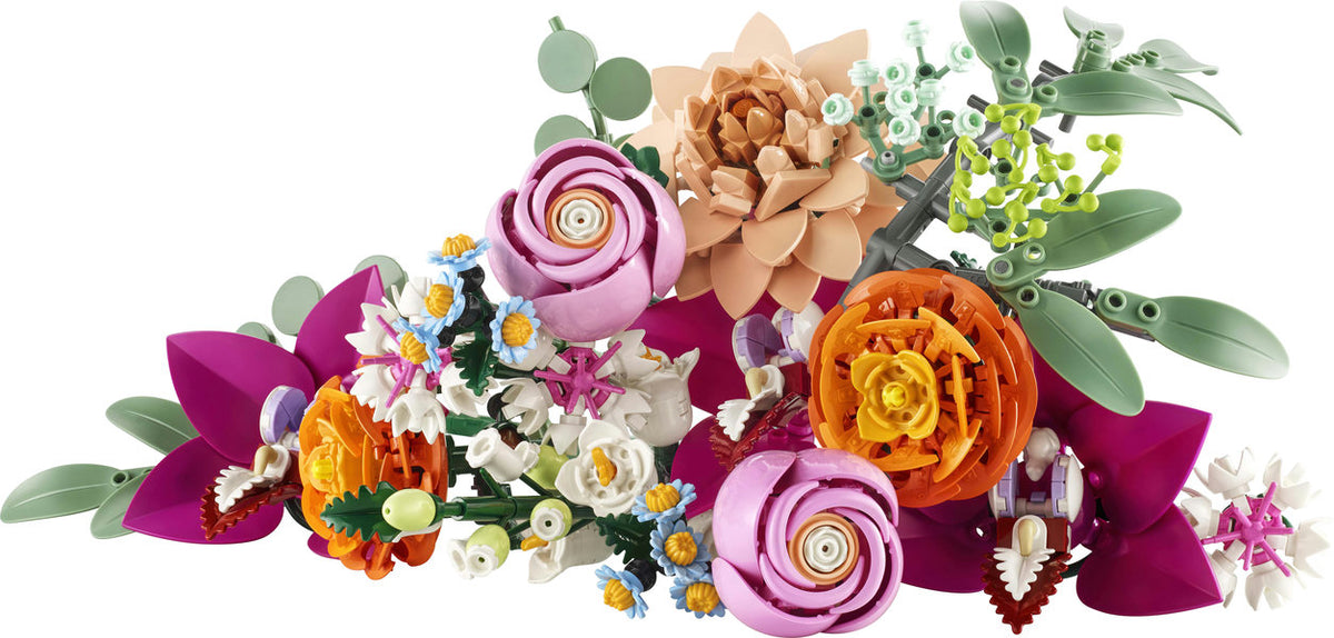 LEGO Botanicals Vacker rosa blombukett 10342