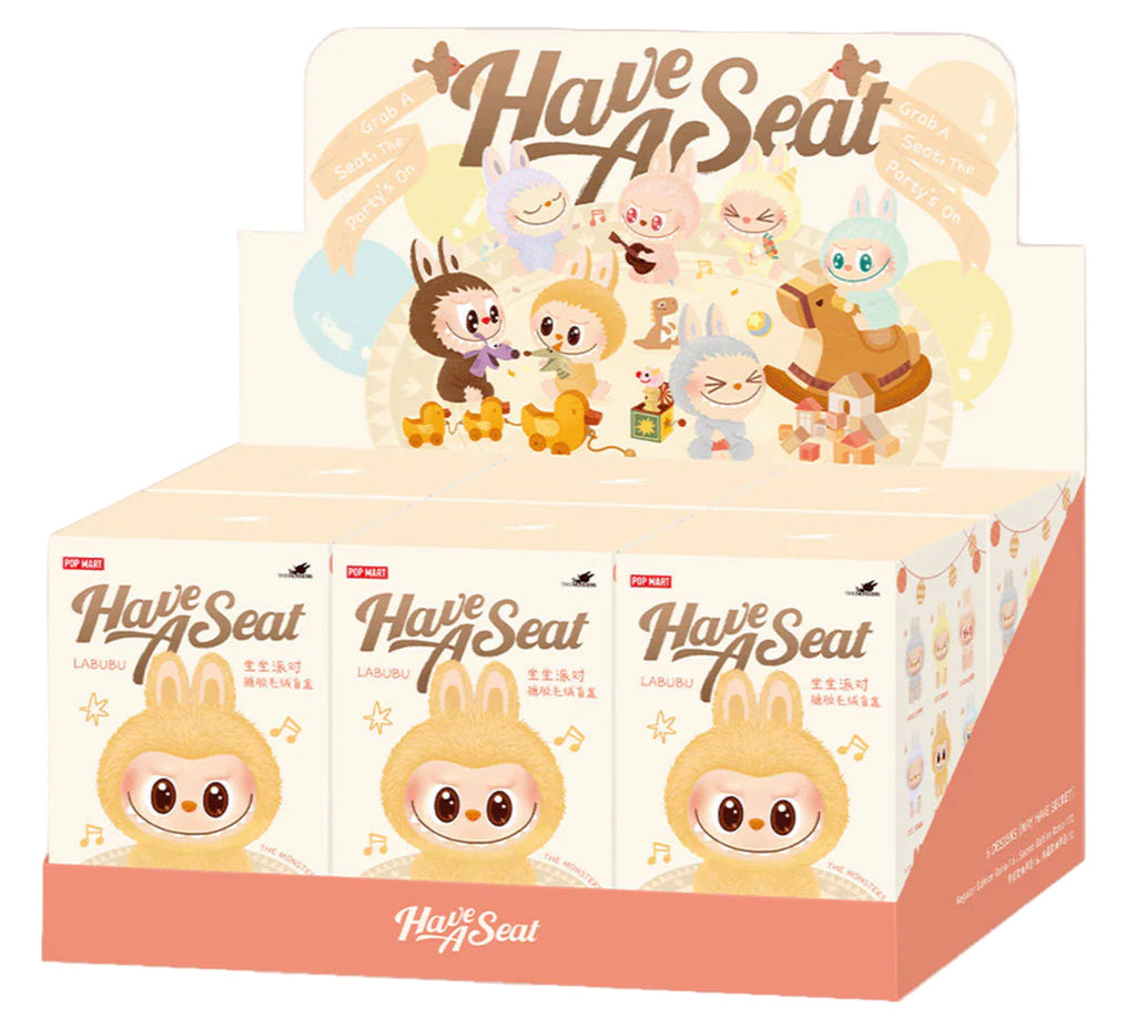 Pop Mart Labubu – The Monsters: Have a Seat Series Case