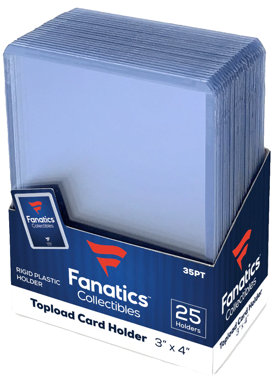 Fanatics Collectibles 35pt 3x4 Toploader (25 pack)