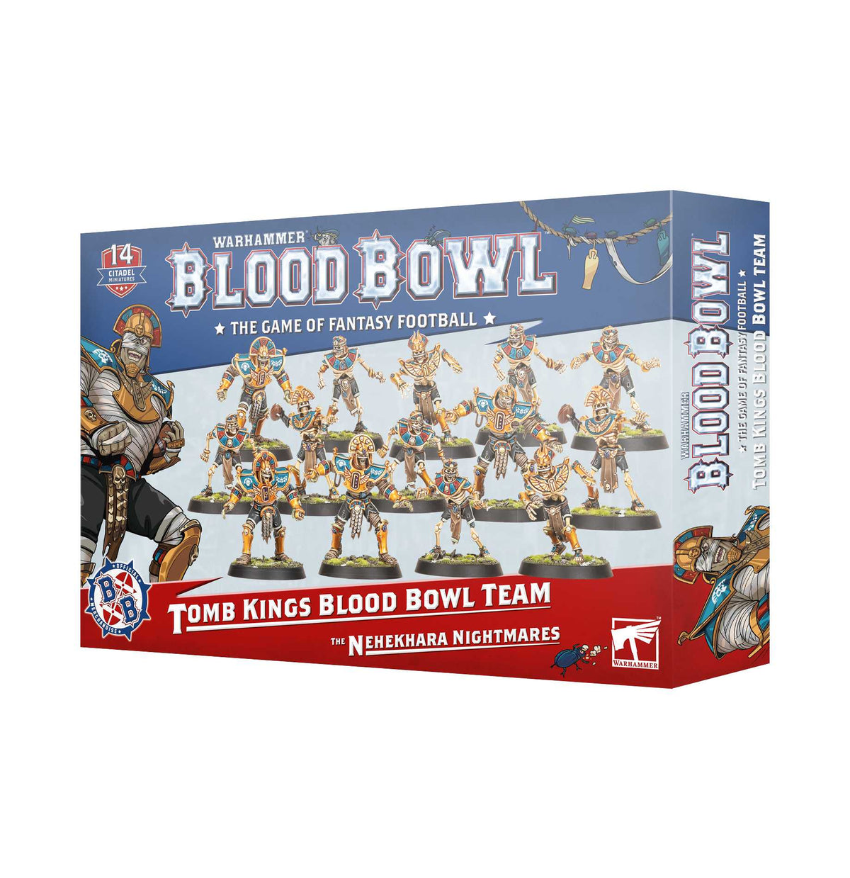 Games Workshop Blood Bowl The Nehekhara Nightmares - Tomb Kings Team