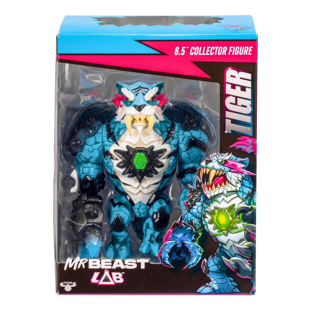 Mr Beast Lab Collector Figure - Tiger Samlarfigur 17cm