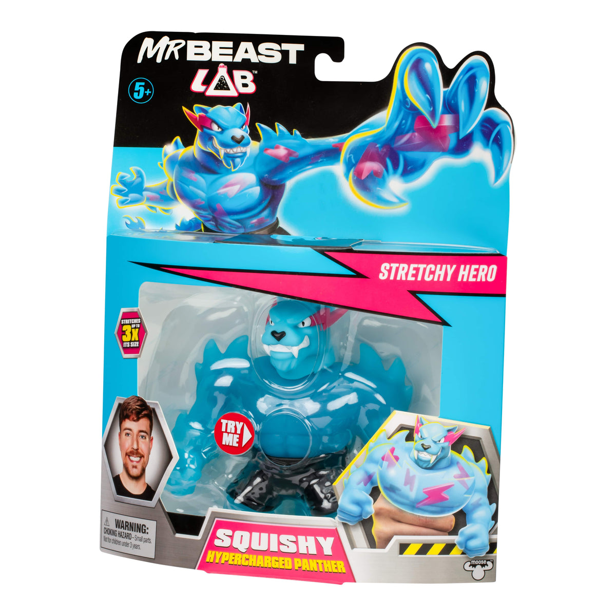 Mr Beast Lab Stretch Hero Figure - Samlarfigur