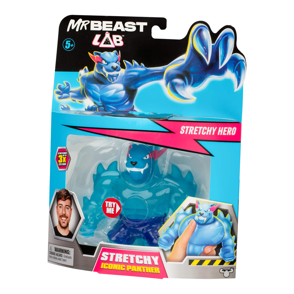 Mr Beast Lab Stretch Hero Figure - Samlarfigur