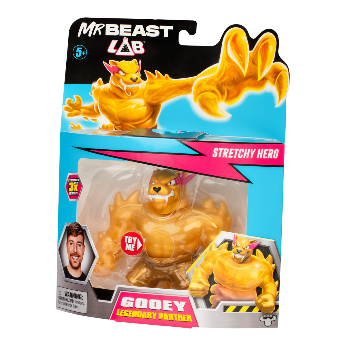 Mr Beast Lab Stretch Hero Figure - Samlarfigur