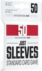 Gamegenic Just Sleeves - Standard Card Game (50 Sleeves)