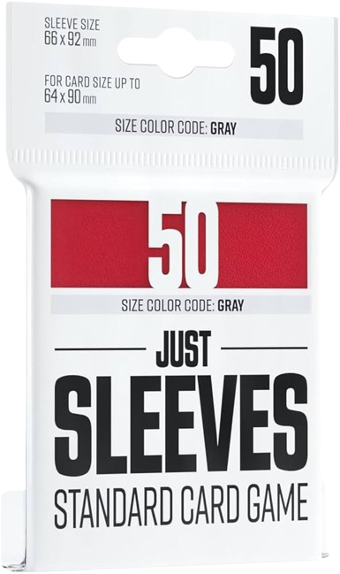 Gamegenic Just Sleeves - Standard Card Game (50 Sleeves)