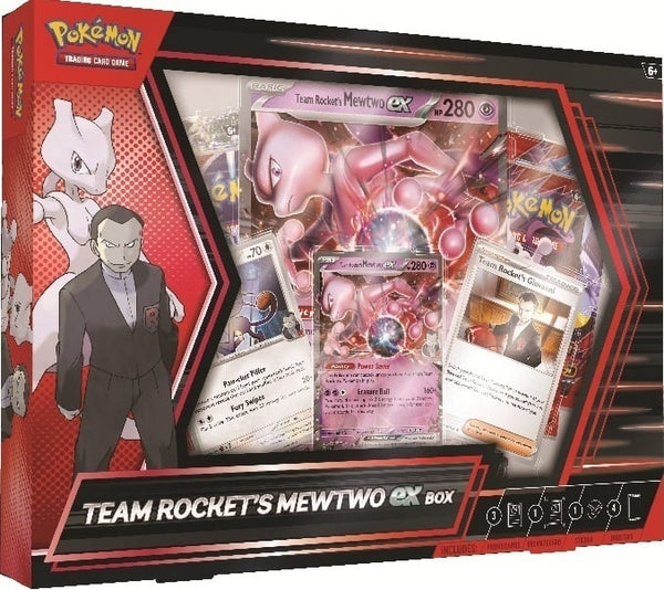 Pokemon Team Rocket’s Mewtwo EX Box