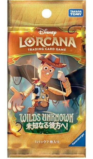 Disney Lorcana: Wilds Unknown Booster (Japansk)