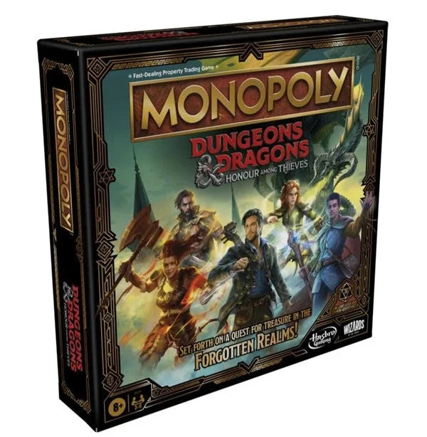 Monopoly Dungeons and Dragons Movie Monopol