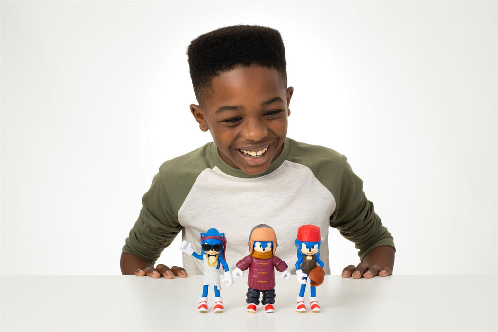 Sonic the Hedgehog 2 (Movie) 4 Inch Articulated Figure Pack
