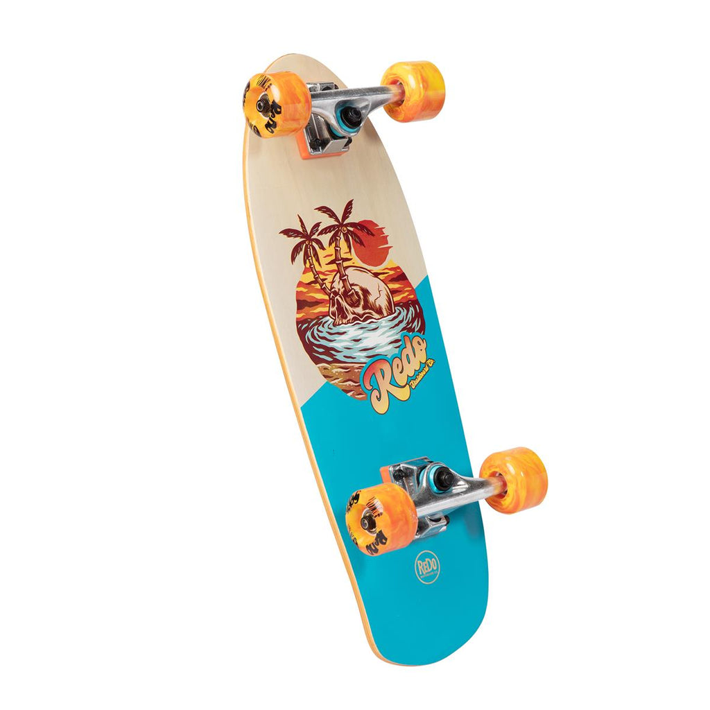 REDO Shorty Cruiser Skull Island Skateboard