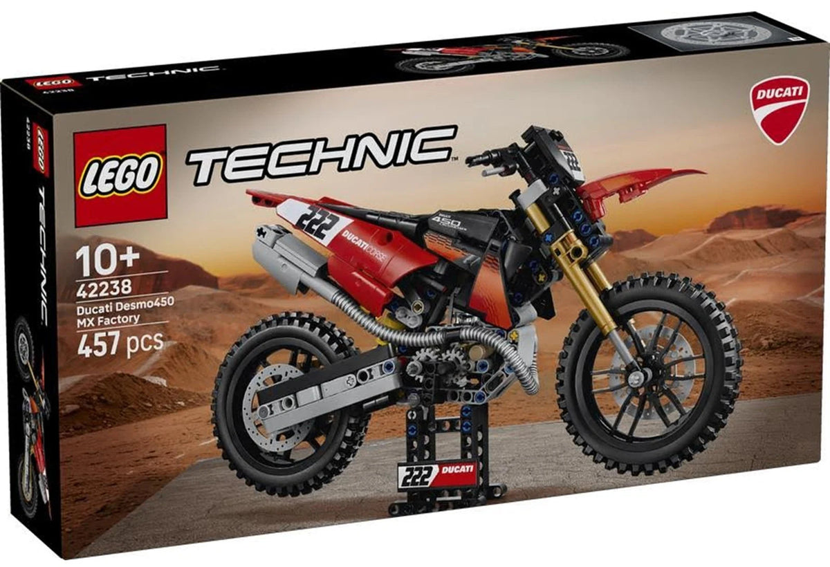 LEGO Technic Ducati Desmo450 MX Factory motorcykel 42238