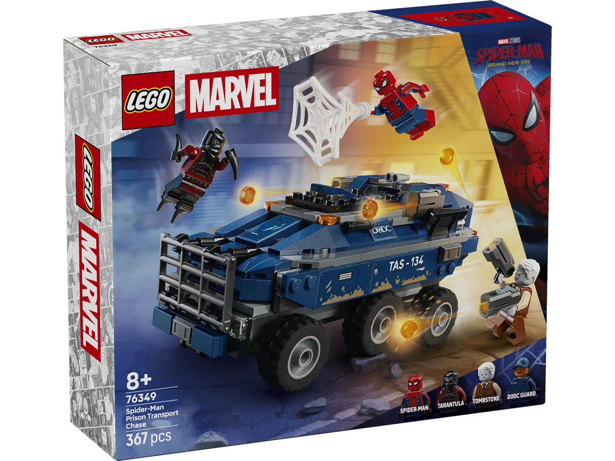 LEGO Super Heroes Spider-Mans fängelsetransportjakt 76349