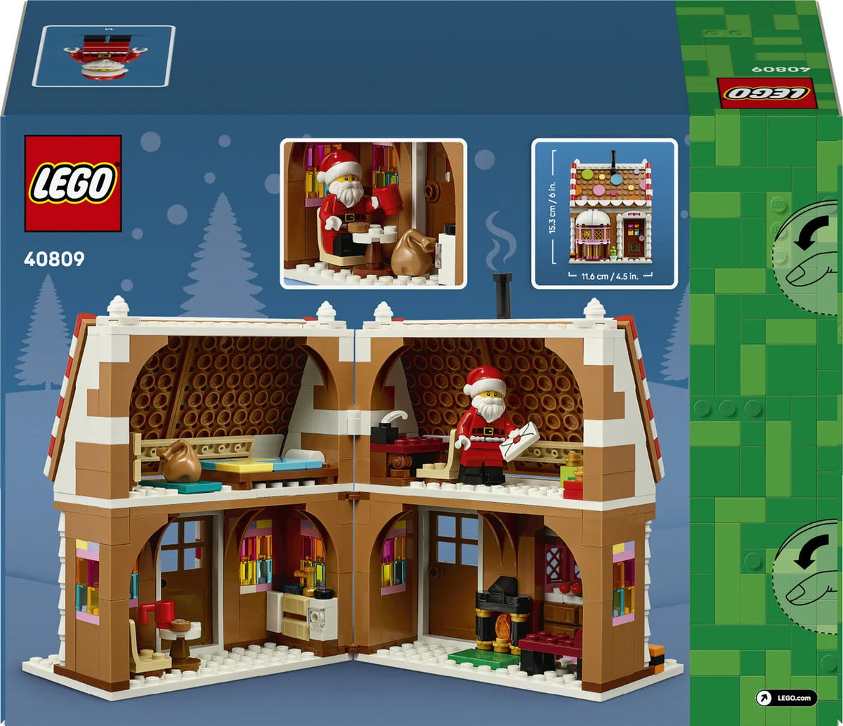 LEGO Iconic Juligt pepparkakshus 40809