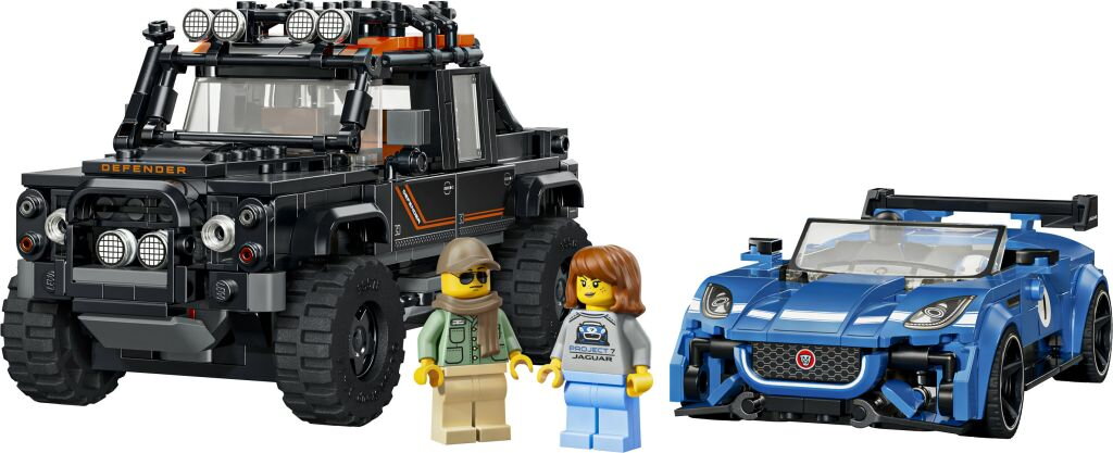 LEGO Speed Champions Jaguar Project 7 och Land Rover Defender 77264