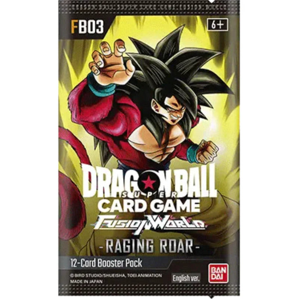 DragonBall Super CG Fusion World Raging Roar FB03 Booster