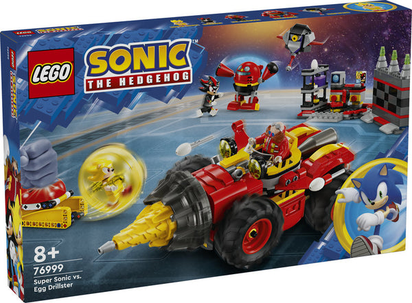 LEGO Sonic The Hedgehog Super Sonic mot Egg Drillster 76999